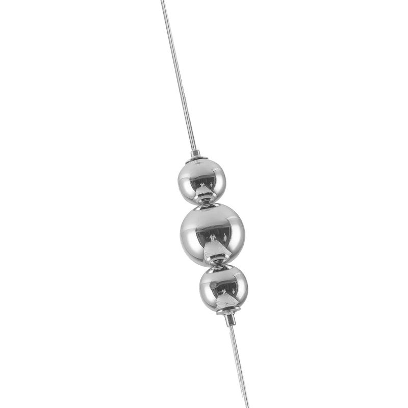 Lampă suspendată argintie 1xLED CCT, formă simplă, Mariposa Light Prestige