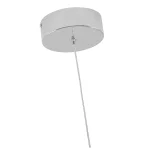 Lampă suspendată argintie 1xLED CCT, formă simplă, Mariposa Light Prestige