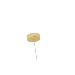 Lampă suspendată aurie LED CCT, iluminat reglabil, Mariposa Light Prestige