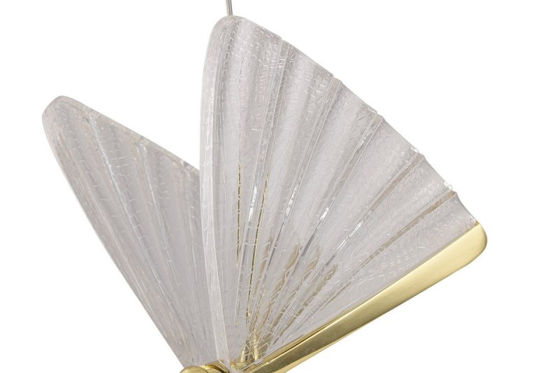 Lampă suspendată aurie LED CCT, iluminat reglabil, Mariposa Light Prestige - imagine 8