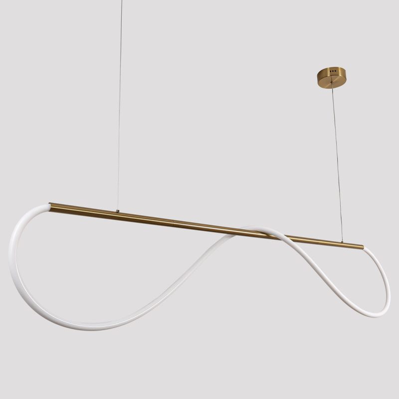 Lampă suspendată aurie LED CCT, dimensiune M, Meleca Light Prestige - imagine 5