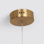 Lampă suspendată aurie LED CCT, dimensiune M, Meleca Light Prestige