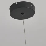 Lampă suspendată neagră LED CCT, dimensiune M, Meleca Light Prestige