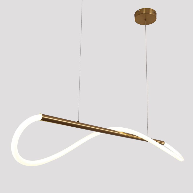 Lampă suspendată aurie LED 4000K, dimensiune S, Meleca Light Prestige - imagine 4