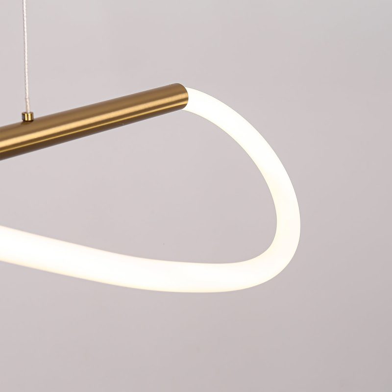 Lampă suspendată aurie LED 4000K, dimensiune S, Meleca Light Prestige - imagine 8
