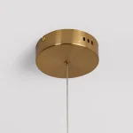 Lampă suspendată aurie LED 4000K, dimensiune S, Meleca Light Prestige