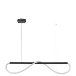 Lampă suspendată neagră LED 4000K dimensiune S, Meleca Light Prestige