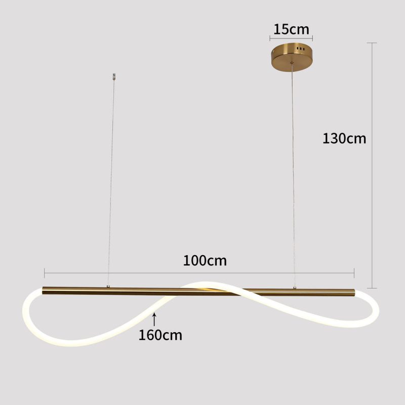Lampă suspendată neagră LED 4000K, dimensiune S, Meleca Light Prestige - imagine 10