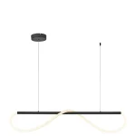 Lampă suspendată neagră LED 4000K, dimensiune S, Meleca Light Prestige