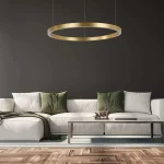 Lampă suspendată Midway aurie LED 3000K Light Prestige