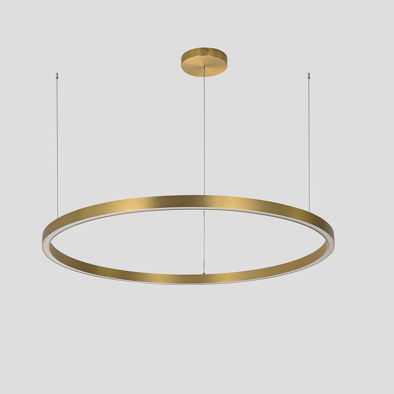 Lampă suspendată Midway aurie LED 3000K Light Prestige