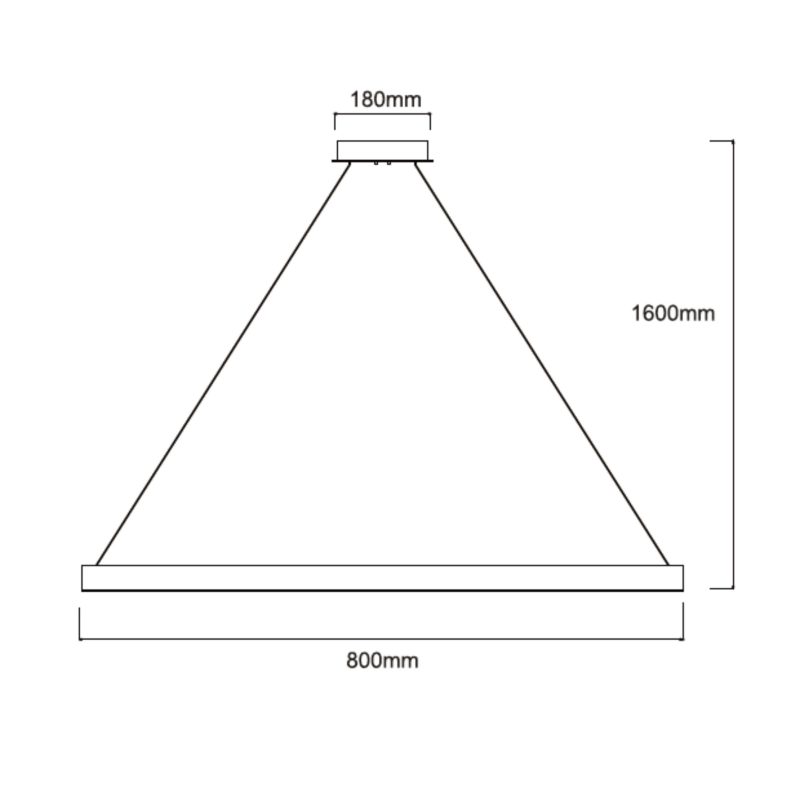 Lampă suspendată Midway Shiny aurie LED 3000K Light Prestige