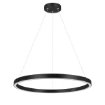 Lampă suspendată Midway Triangle neagră LED 3000K Light Prestige