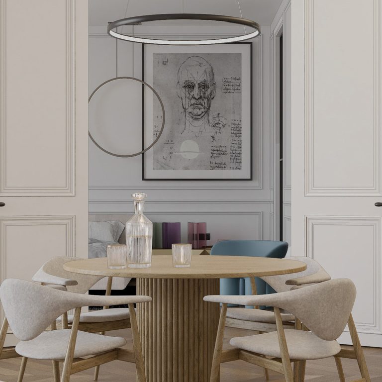 Lampă suspendată Midway Triangle neagră LED 3000K Light Prestige
