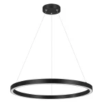 Lampă suspendată Midway Triangle neagră LED 3000K Light Prestige