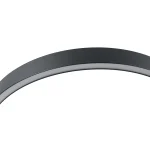 Lampă suspendată Midway Triangle neagră LED 3000K Light Prestige