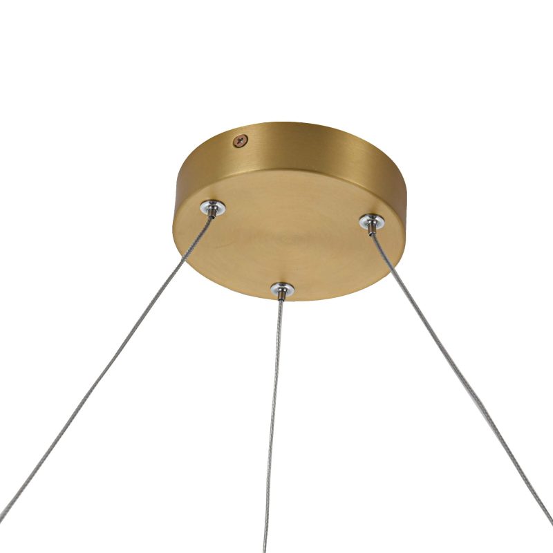 Lampă suspendată Midway Triangle aurie LED 3000K Light Prestige - imagine 10