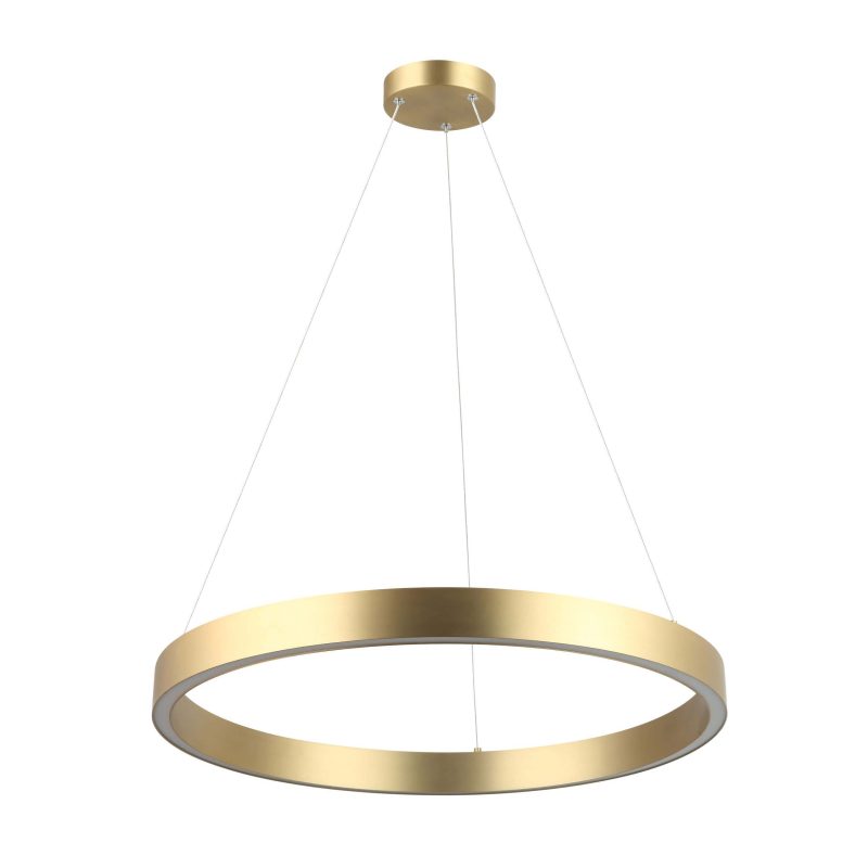 Lampă suspendată Midway Triangle aurie LED 3000K Light Prestige - imagine 4
