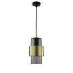 Lampă suspendată fumurie 1xE27, stil modern, Miele Light Prestige