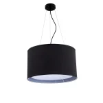 Lampă suspendată neagră 4xE27, stil scandinav, Milk Light Prestige
