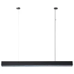 Lampă suspendată L neagră, control inteligent Tuya, LED CCT, Mira Light Prestige