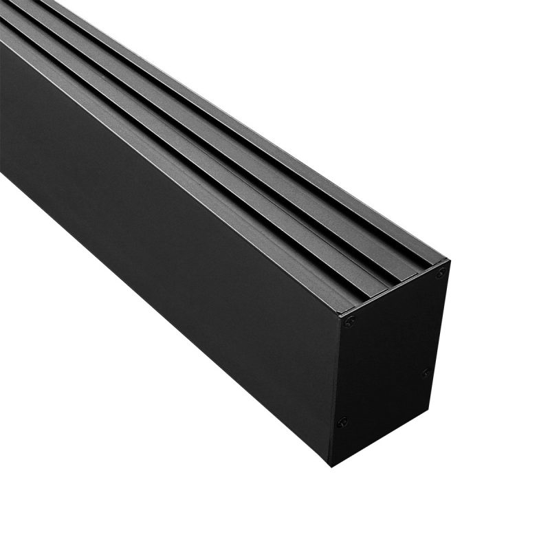 Lampă suspendată L neagră, control inteligent Tuya, LED CCT, Mira Light Prestige - imagine 6