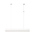 Lampă suspendată M albă, control inteligent Tuya, LED CCT, Mira Light Prestige