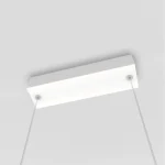 Lampă suspendată albă LED 3000K, model L, Mirror Light Prestige
