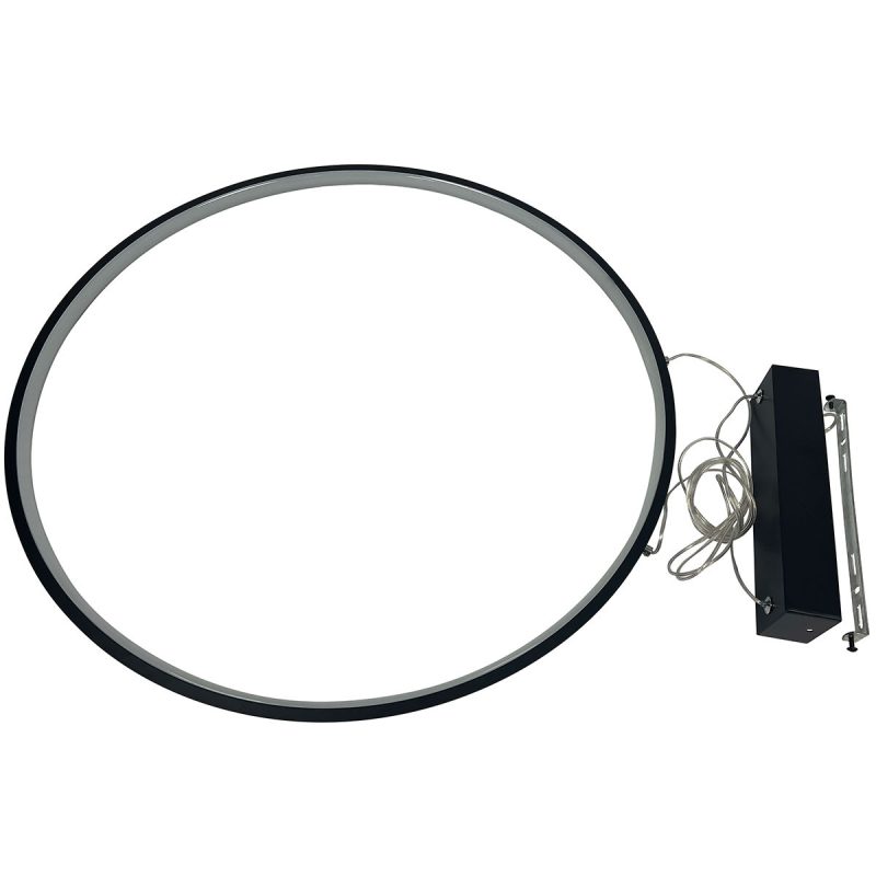 Lampă suspendată neagră, IP44, LED CCT, dimensiune S, Mirror Light Prestige - imagine 10