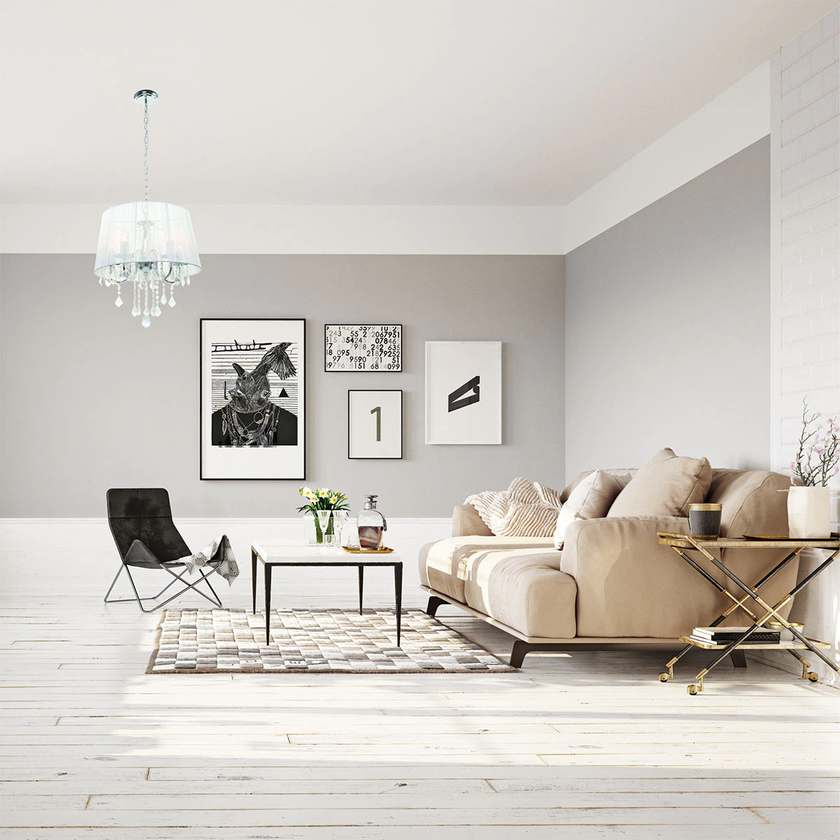 lampa-wiszaca-mona-3xe14-srebrna-lp-50053p-srebrna-light-prestige-2 Lampă suspendată Mona argintie 3xE14 Light Prestige