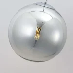 Lampă suspendată crom 1xE14, stil elegant, Palla Light Prestige