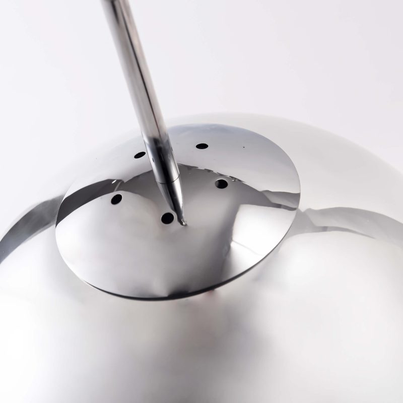 Lampă suspendată crom 1xE14, stil elegant, Palla Light Prestige