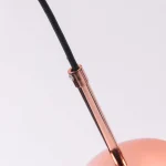 Lampă suspendată cupru 1xE14, stil elegant, Palla Light Prestige