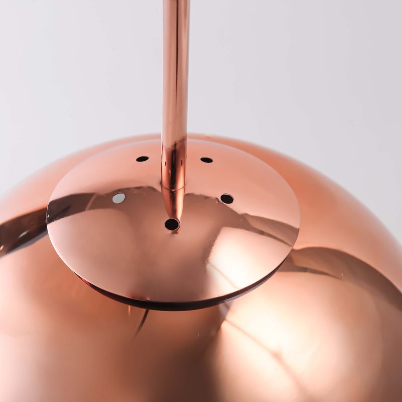 Lampă suspendată cupru 1xE14, stil elegant, Palla Light Prestige