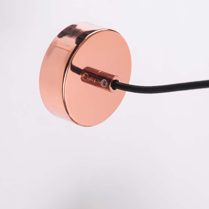 Lampă suspendată cupru 1xE14, stil elegant, Palla Light Prestige