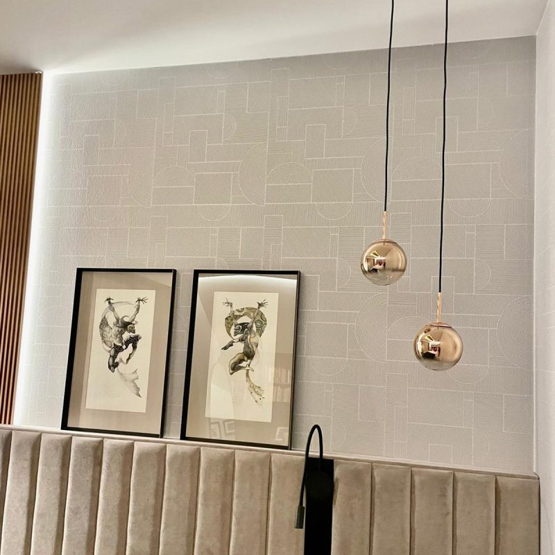 Lampă suspendată cupru 1xE14, formă glob, Palla Light Prestige - imagine 6