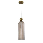 Lampă suspendată chihlimbar 1xE14, design elegant, Piega Light Prestige