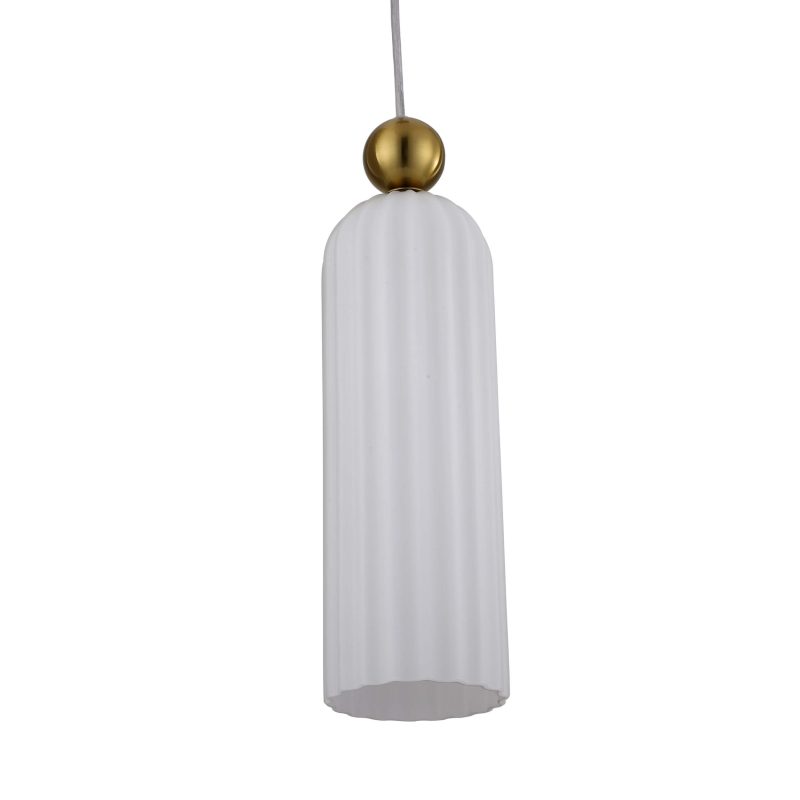 Lampă suspendată albă 1xE14, design elegant, Piega Light Prestige - imagine 10