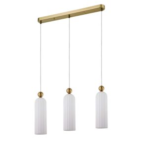 Lampă suspendată albă 3xE14