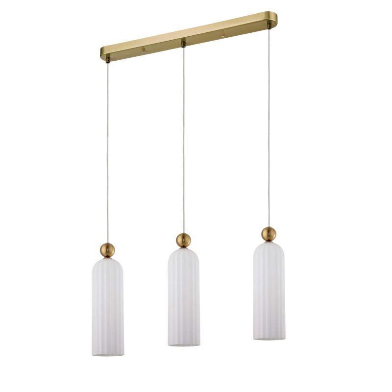 Lampă suspendată albă 3xE14