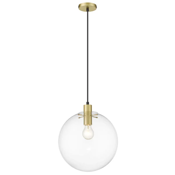Lampă suspendată Puerto aurie 1xE27 Light Prestige
