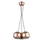 Lampă suspendată cupru 3xE14, modern industrial, LP-2014/3P, Rame  Light Prestige, 120cm