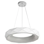 Lampă suspendată albă LED 4000K, iluminat modern, Reus Light Prestige