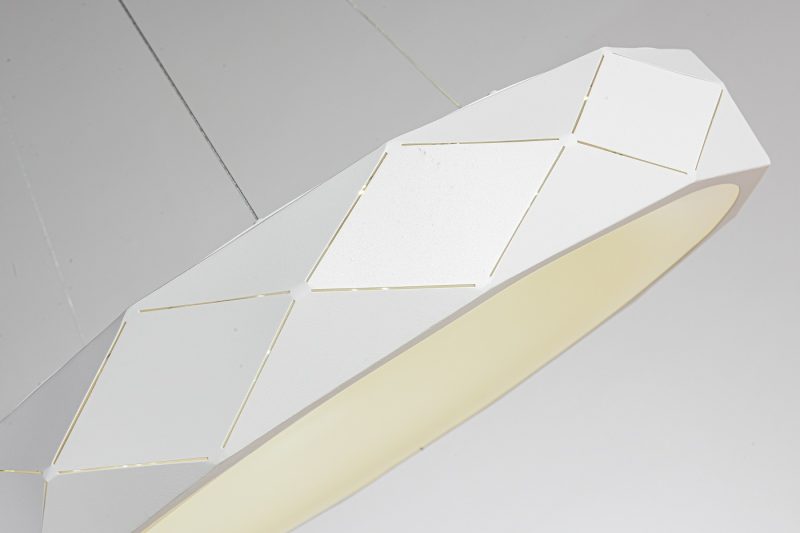Lampă suspendată albă LED 4000K, iluminat modern, Reus Light Prestige