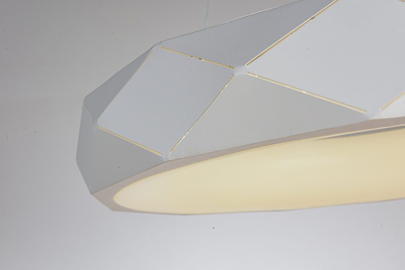Lampă suspendată albă LED 4000K, iluminat modern, Reus Light Prestige
