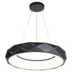 Lampă suspendată neagră LED 4000K, iluminat modern, Reus Light Prestige