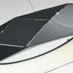 Lampă suspendată neagră LED 4000K, iluminat modern, Reus Light Prestige