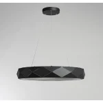 Lampă suspendată neagră LED 4000K, iluminat modern, Reus Light Prestige