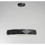 Lampă suspendată neagră LED 4000K, iluminat modern, Reus Light Prestige