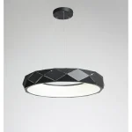 Lampă suspendată neagră LED 4000K, iluminat modern, Reus Light Prestige